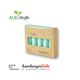 set di filo per cucire Stitch Me [ 5 x 200 m ] | Albstoffe – verde luce,  thumbnail number 1