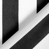 satin di poliestere, ampie righe longitudinali – nero/bianco,  thumbnail number 4