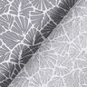 cotone rivestito Mini foglie astratte – grigio/bianco,  thumbnail number 5
