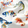 jersey di cotone Camaleonti sfacciati stampa digitale | by Poppy – bianco lana,  thumbnail number 2