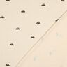 GOTS jersey a coste Piccole auto | Poppy Fabrics – crema/marrone nerastro,  thumbnail number 4