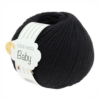 Cool Wool Baby, 50g | Lana Grossa – nero, 