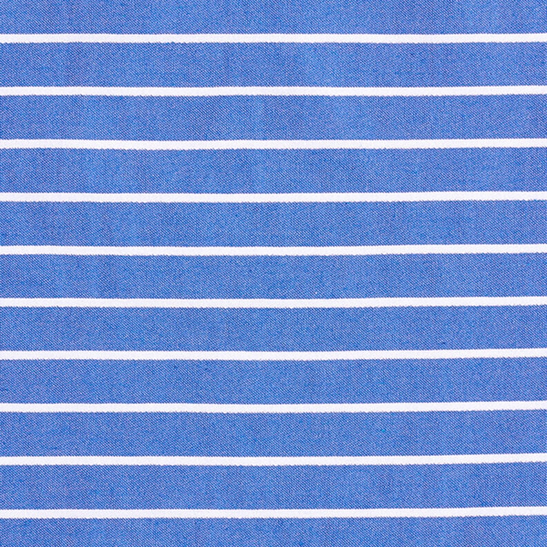 viscosa stretch con righe glitter – blu/bianco,  image number 1