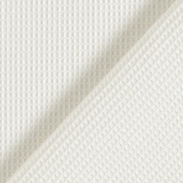 piqué nido d’ape mini – bianco lana,  image number 3