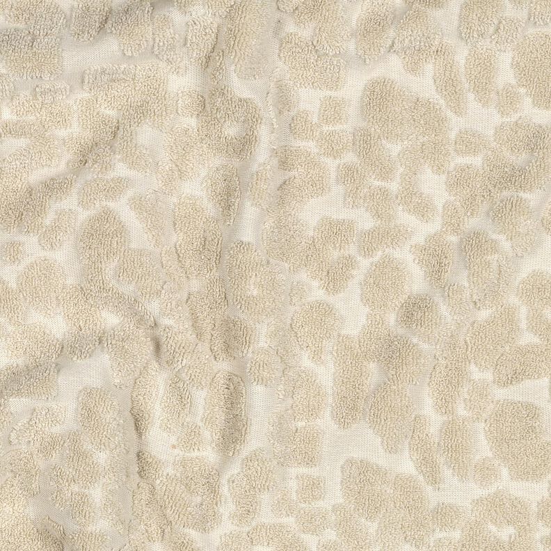 tessuto in spugna stretch leopardo  – sabbia,  image number 2