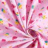 tessuto in cotone cretonne gelato – rosa,  thumbnail number 3