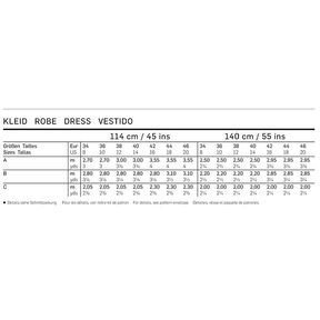 Vestito, Burda 6821, 