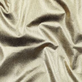 popeline di cotone rifinitura con lamina tinta unita – oro effetto metallizzato, 