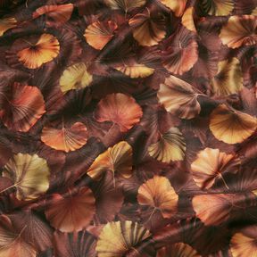 velluto arredo Ginkgo autunnale &ndash; bronzo, 