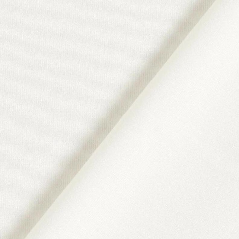 bambù jersey di viscosa tinta unita – bianco lana,  image number 5