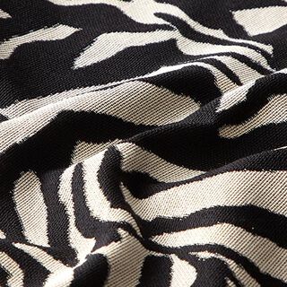 Gobelin jacquard Zebra – nero/bianco, 