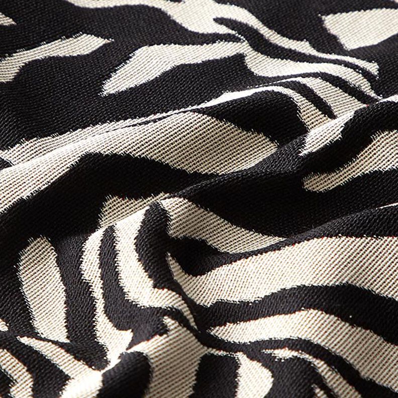 Gobelin jacquard Zebra – nero/bianco,  image number 2