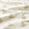 jersey di cotone Barche a vela e pesci stampa digitale – bianco lana,  thumbnail number 2