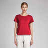 batista di cotone tinta unita – rosso,  thumbnail number 5