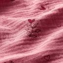 GOTS mussolina / tessuto doppio increspato Parnassia | Tula – rosa, 
