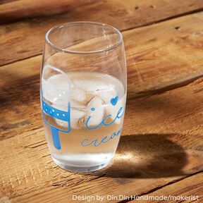 pellicola vinilica cambia colore con il freddo Din A4 – trasparente/blu, 