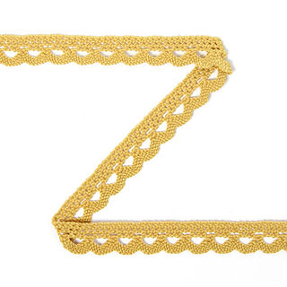 Pizzo a tombolo (10 mm) 7 – giallo curry, 