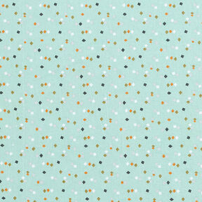 cretonne Piccoli quadrati – menta chiaro, 