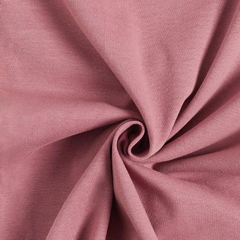 GOTS tessuto per bordi e polsini in cotone | Tula – violetto pastello,  image number 1