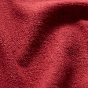 Tessuto di cotone con aspetto lino – terracotta, 