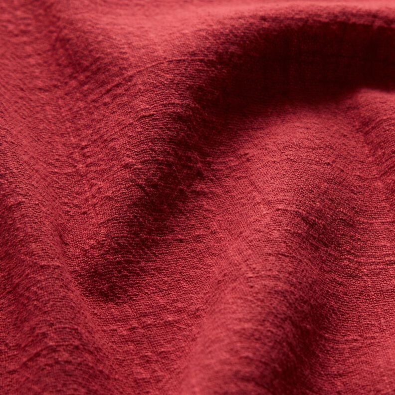 Tessuto di cotone con aspetto lino – terracotta,  image number 2