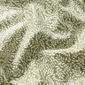 tessuto in cotone cretonne Mini foglie – cachi chiaro/bianco,  thumbnail number 2