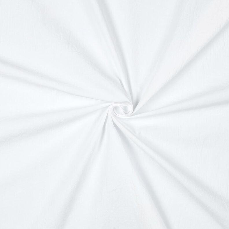 tessuto in cotone Krinkel pre-lavato – bianco,  image number 1
