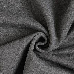 felpa mélange garzata – grigio scuro, 