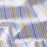 tessuto in cotone cretonne Strisce multicolori – bianco/blu-argento,  thumbnail number 2