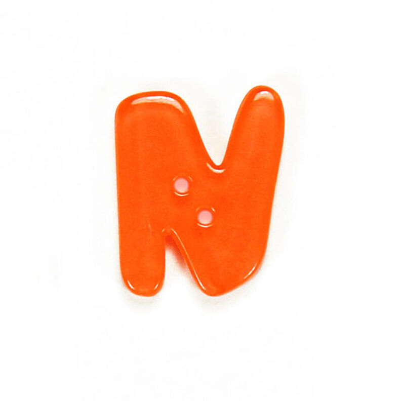 Bottone neon lettera dell'alfabeto – N,  image number 1