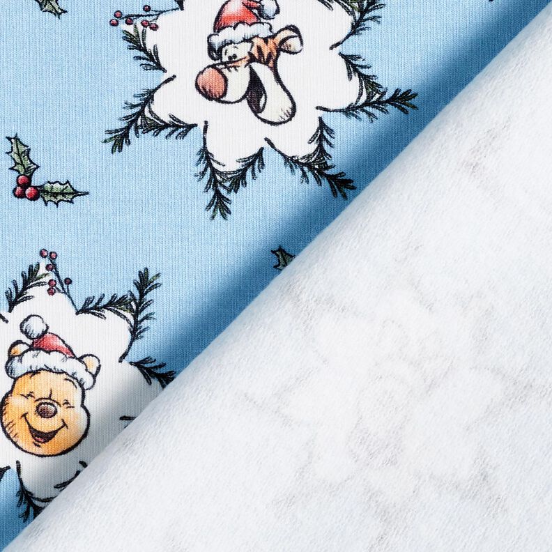French terry, felpa estiva Winnie the Pooh Tessuto oggetto di licenza | Disney – azzurro, image number 4
