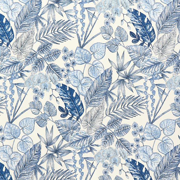 Tessuti da esterni Acrisol Bouquet – blu, image number 1