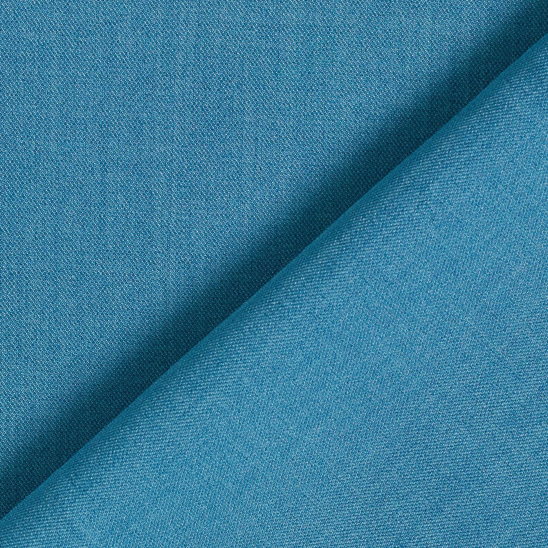 Pantaloni leggeri elasticizzati in tinta unita – petrolio chiaro,  image number 3