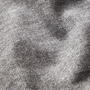 tessuto per cappotti garzato, mélange – grigio scuro | Resto 80cm, 