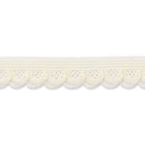 ruche elastica [15 mm] – bianco lana, 
