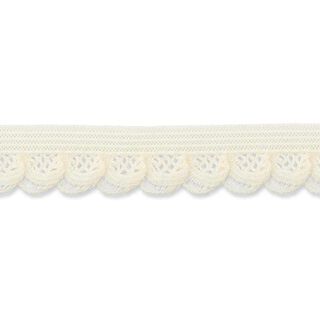 ruche elastica [15 mm] – bianco lana, 