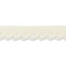 ruche elastica [15 mm] – bianco lana,  thumbnail number 1