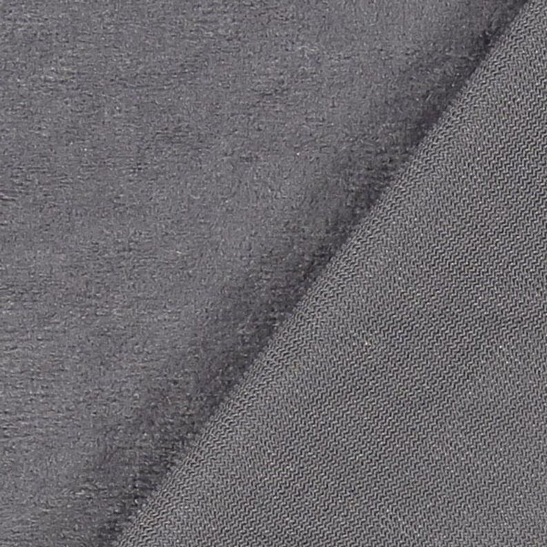Micro velours Alova – grigio perla,  image number 3