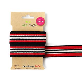 nastri jacquard bio STRIPE ME college  [200 CM | 3,5 CM]  | Albstoffe | Hamburger Liebe, 