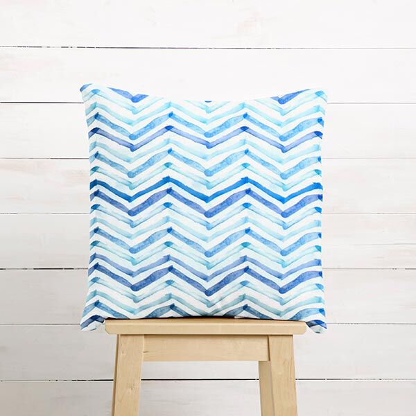 tessuti da esterni tessuti canvas zig-zag – blu, image number 8