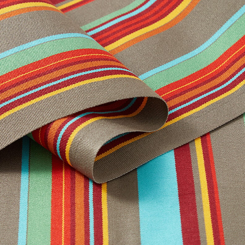 Outdoor Tessuto per sedia a sdraio Righe longitudinali 45 cm – grigio,  image number 2