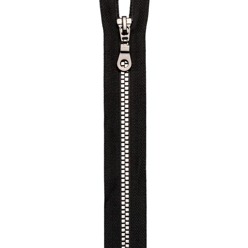 cerniera lampo S14, divisibile | Prym – nero/argento, image number 1