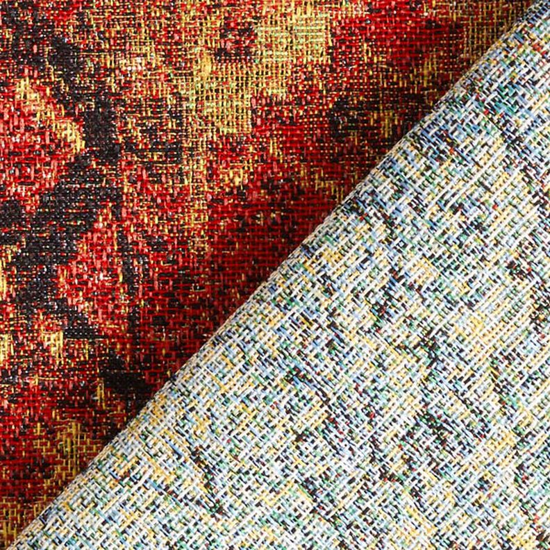 tessuto arredo gobelin tappeto tessuto a telaio – terracotta/rosso fuoco,  image number 6