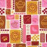 popeline di cotone Patchwork | Poppy Fabrics – crema/rosso scuro,  thumbnail number 1