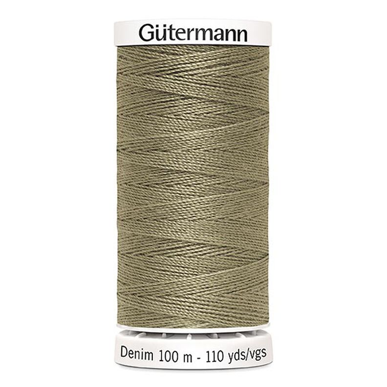 Filato per jeans [2725] | 100 m | Gütermann – cachi,  image number 1
