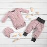 jersey di cotone Cuori vorticosi – rosa antico chiaro,  thumbnail number 5