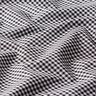 popeline di cotone piccoli quadretti Vichy, tinto in filo – nero/bianco,  thumbnail number 2