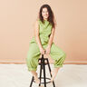 Tessuto di lino misto Ramie medio – verde muschio,  thumbnail number 7