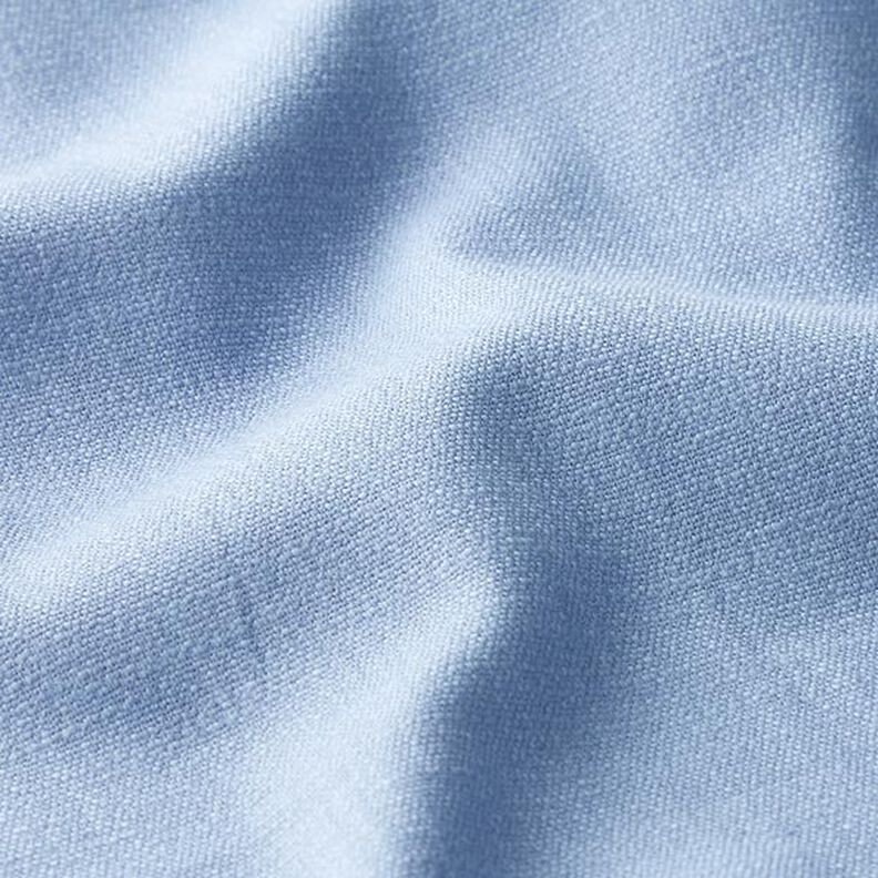tessuto in misto lino stretch – colore blu jeans,  image number 2