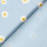 Jersey a nido d’ape margherite – blu-argento,  thumbnail number 4